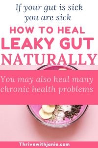How To Heal Leaky Gut Fast - Thrive With Janie
