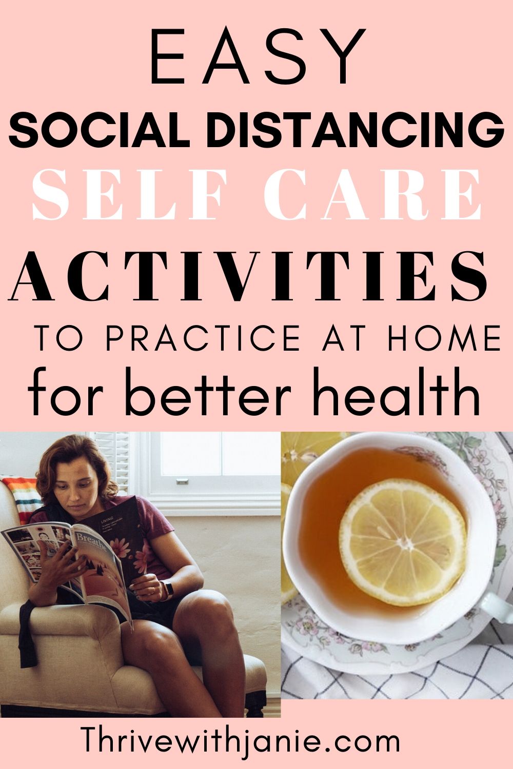 How To Practice Self Care During Social Distancing: Simple At Home Self ...