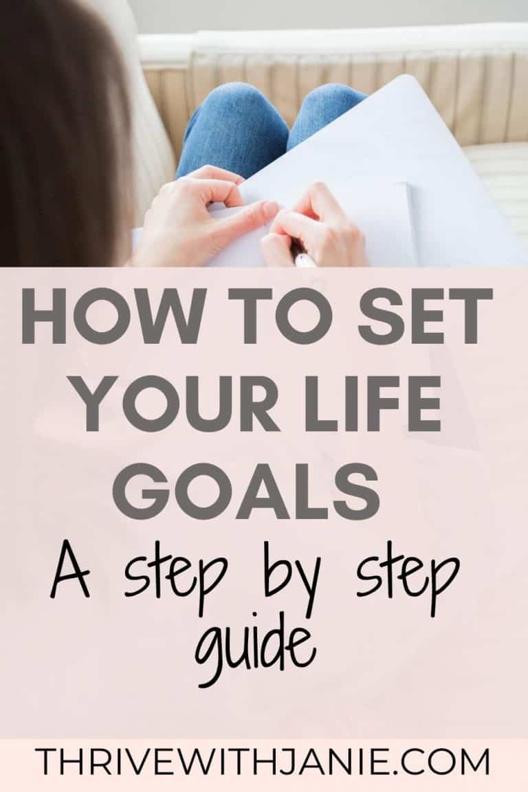 How To Set And Achieve Your Goals This Year - Thrive With Janie