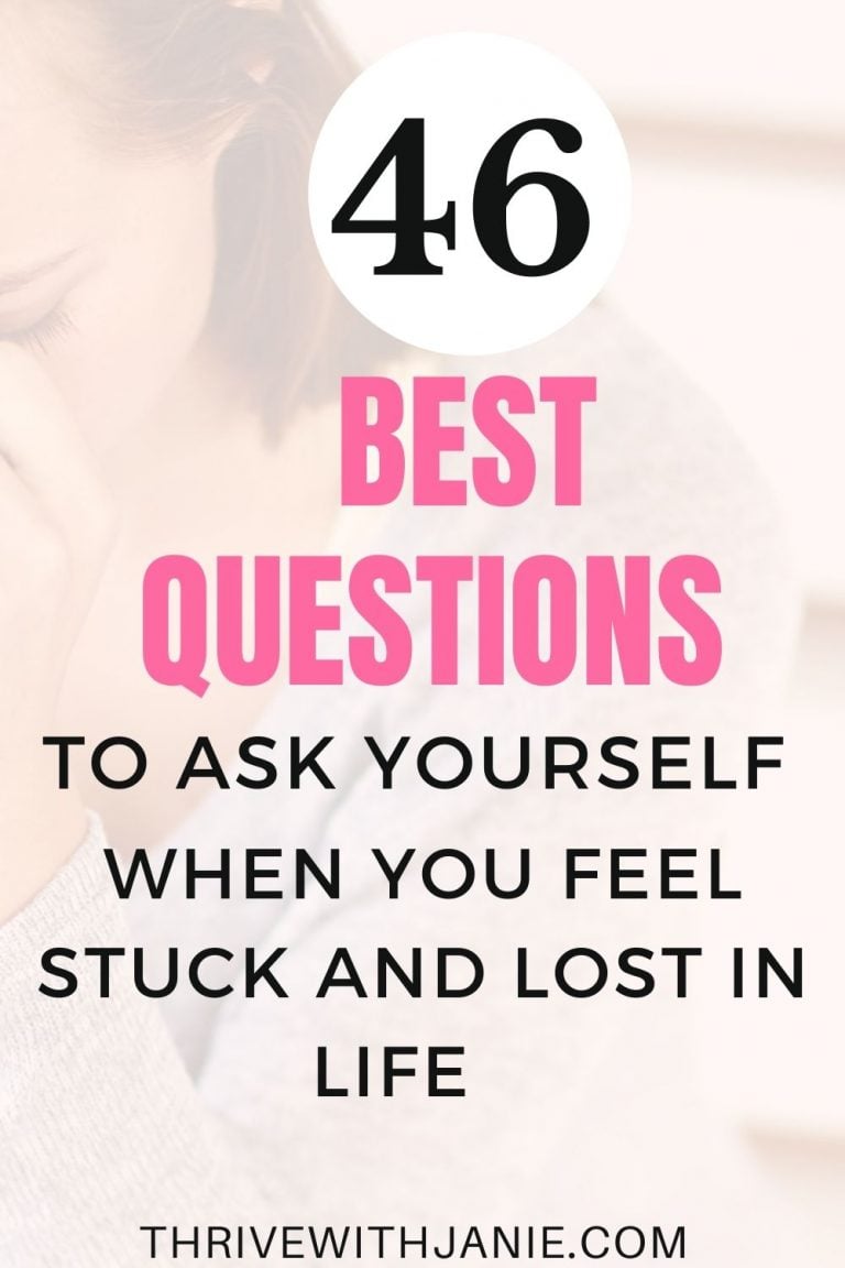 50 Questions To Ask Yourself When You Feel Stuck And Lost In Life ...