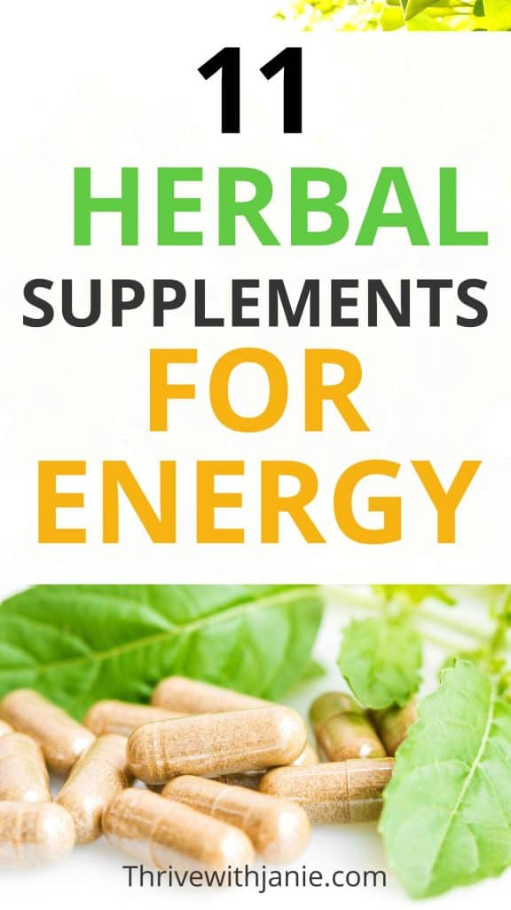 Best herbal supplements for energy