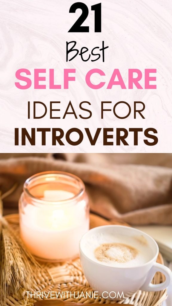 Self care ideas for introverts