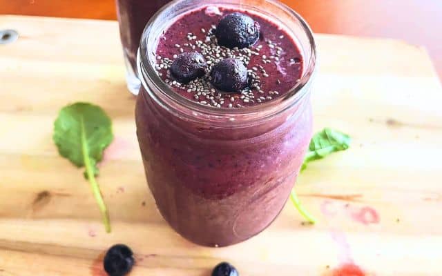 Anti-inflammtory blueberry smoothie