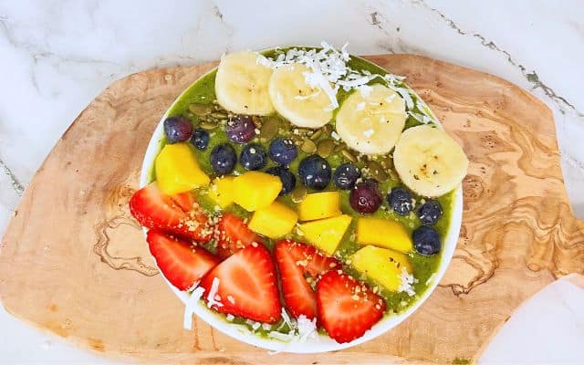 Mango spinach smoothie 4 1