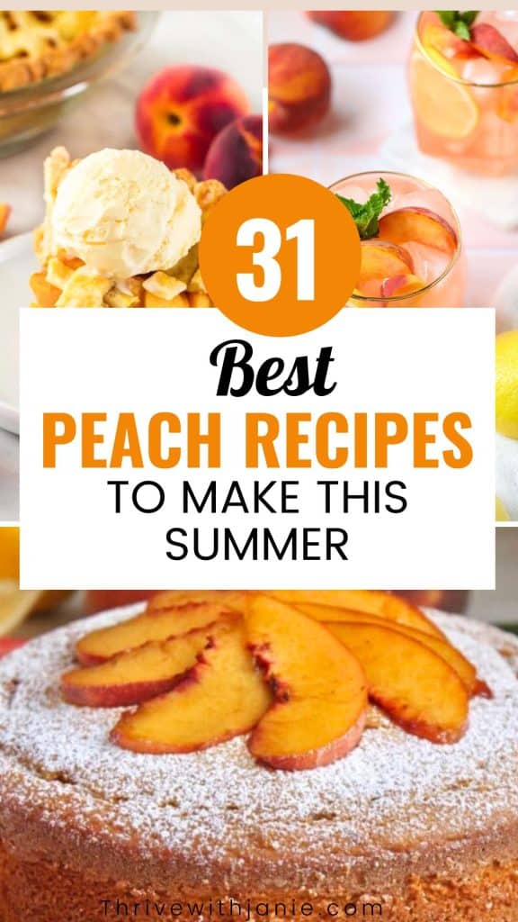 Best peach recipes