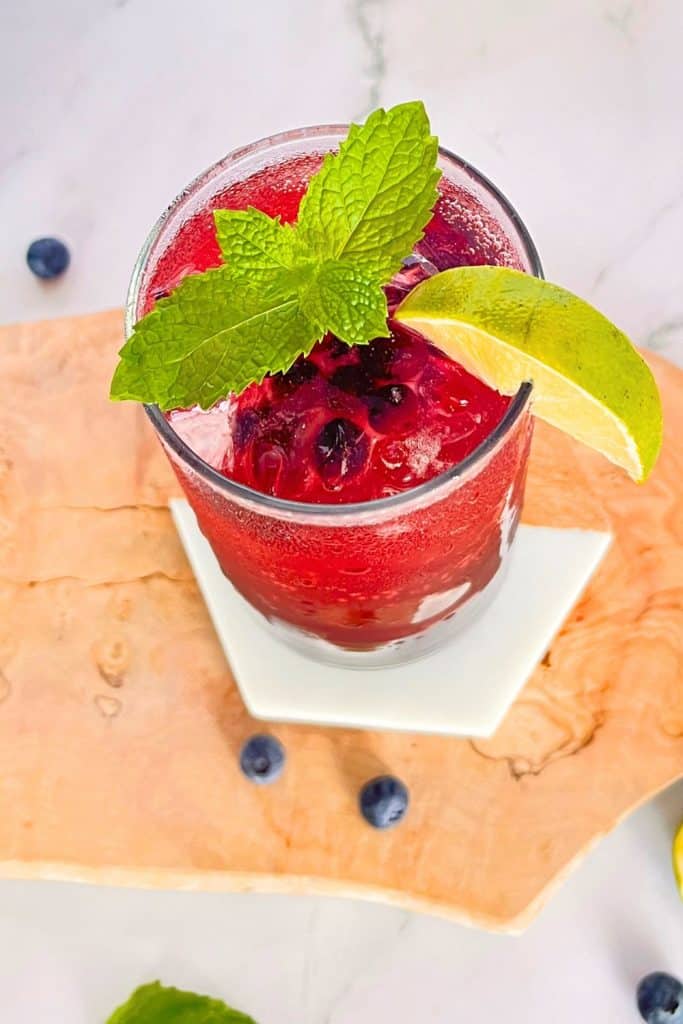 Blueberry mojito 2