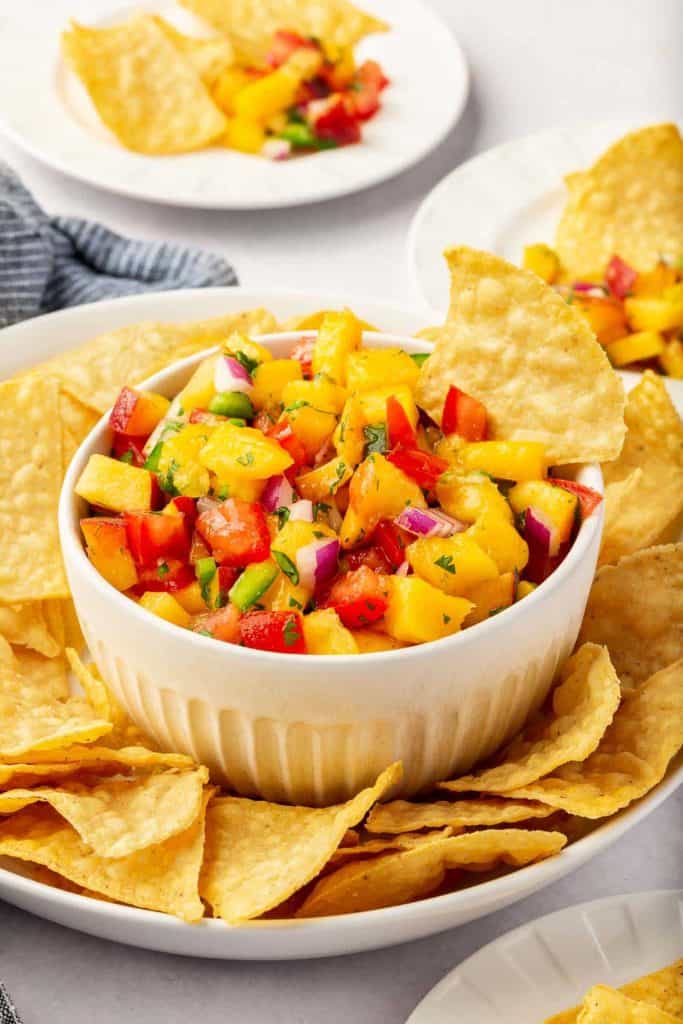 Peach Mango Salsa 6