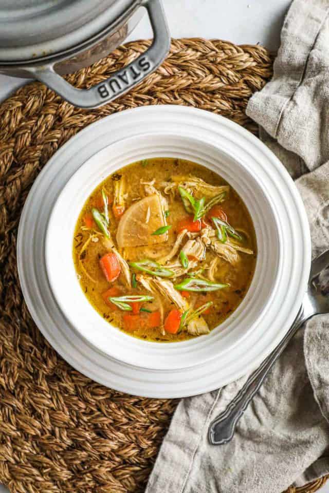 easy chicken miso soup happy gut lucky 06