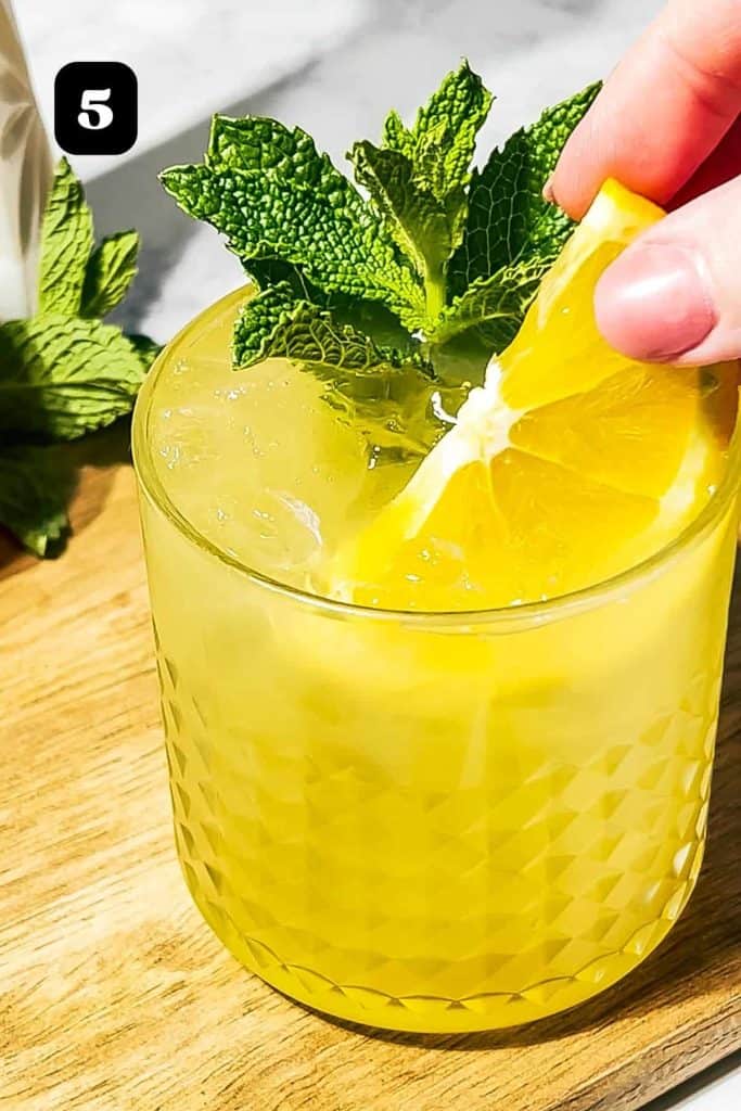 mai tai mocktail steps 5