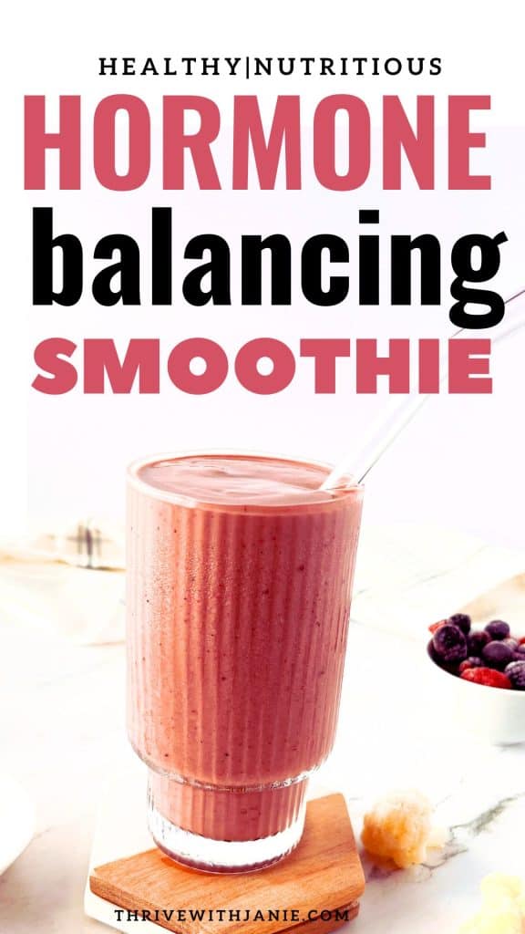 Hormone balancing smoothie