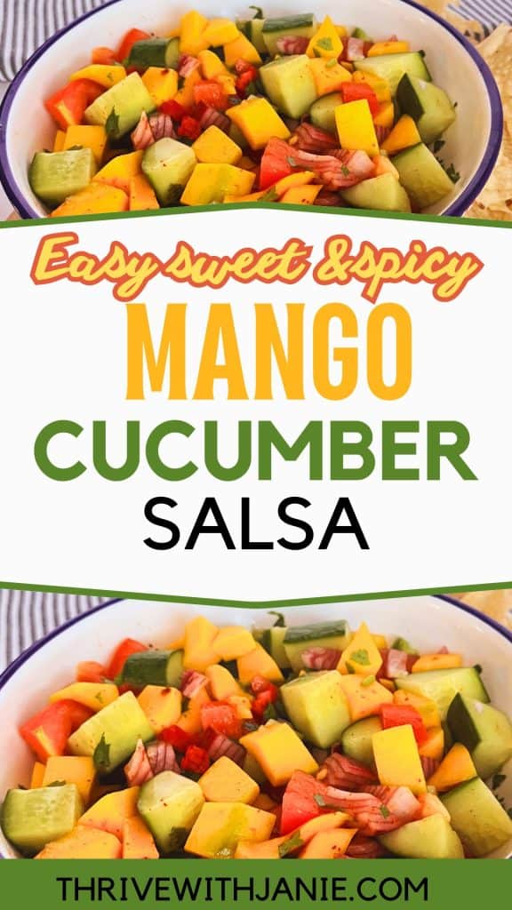 mango cucumber salsa