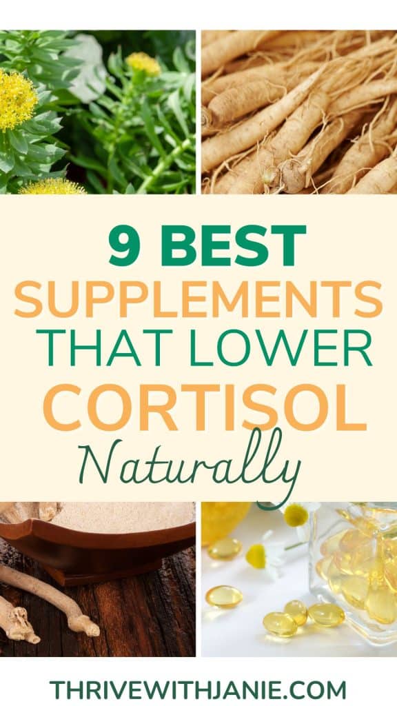 supplements that lower cortisol