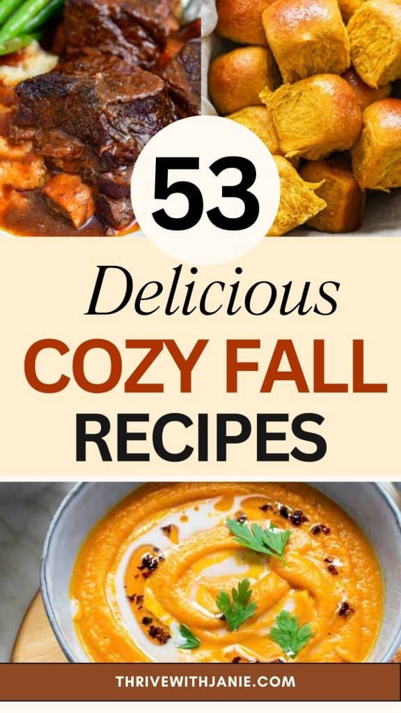 Cozy fall recipes 1