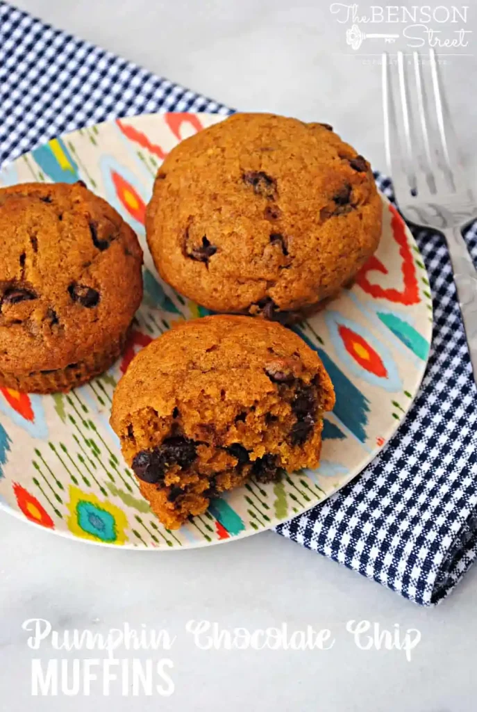 Pumpkin Chocolate Chip Muffins