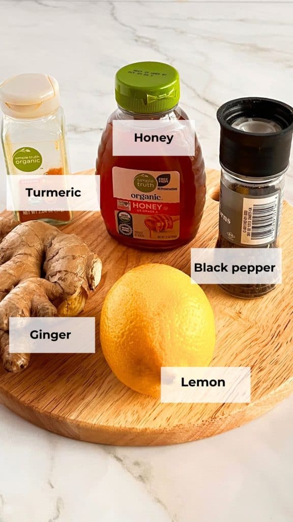 Turmeric ginger tea