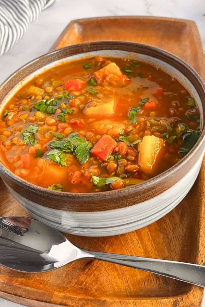 lentil potato soup