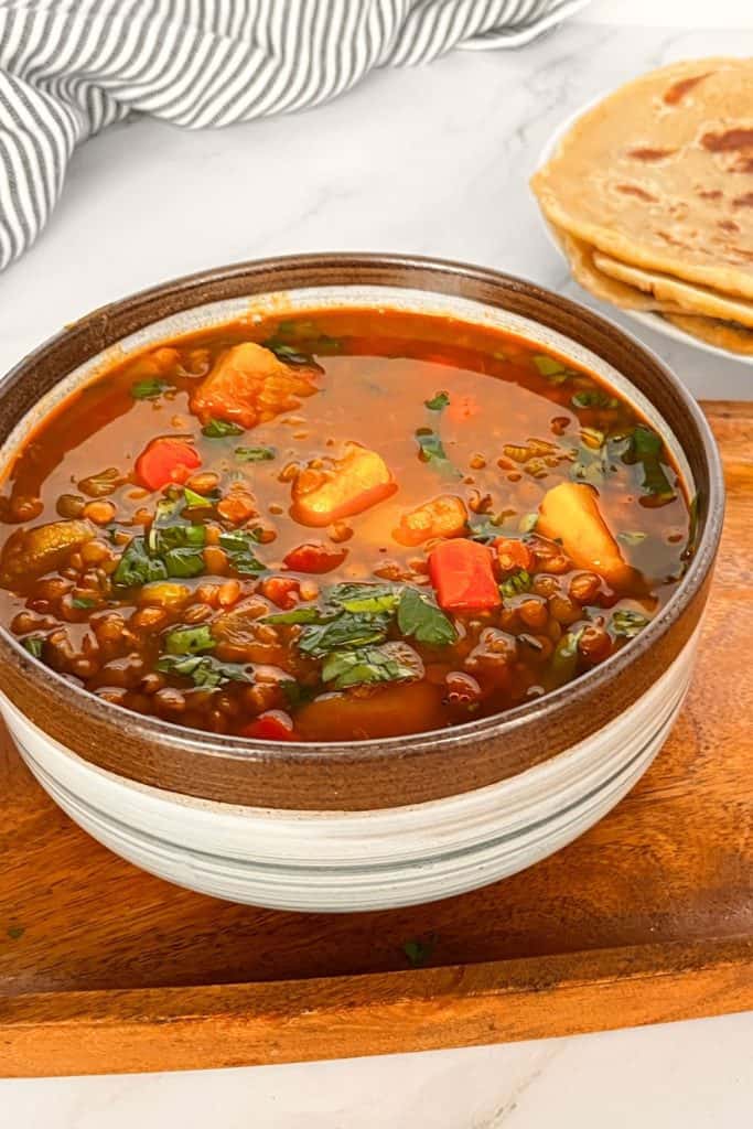 lentil potato soup