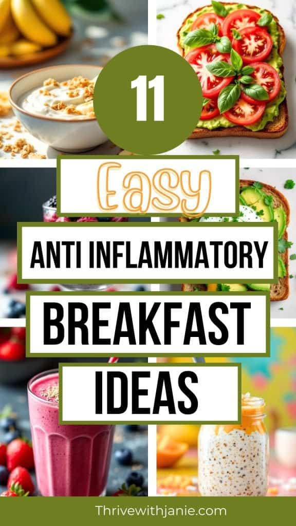 anti inflammatory breakfast ideas