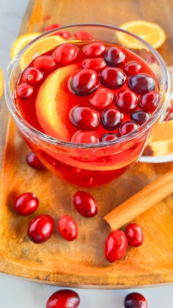 Pomegranate orange tea