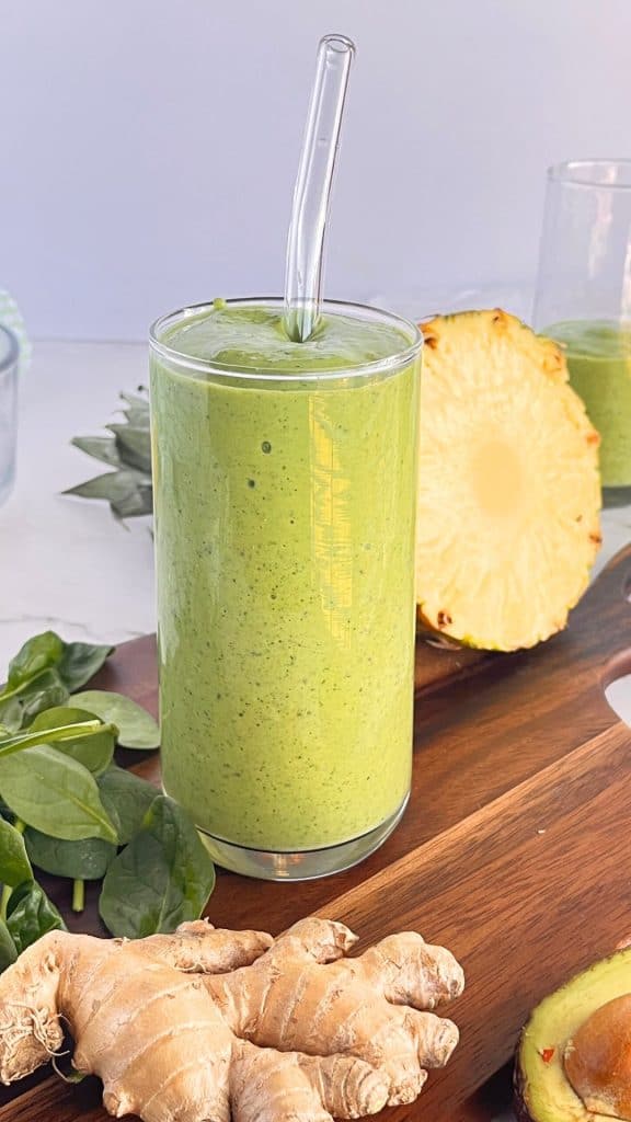 gut heaalthy green smoothie