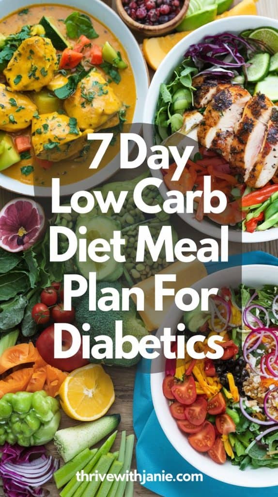 low carb diet meal plan for diabetics