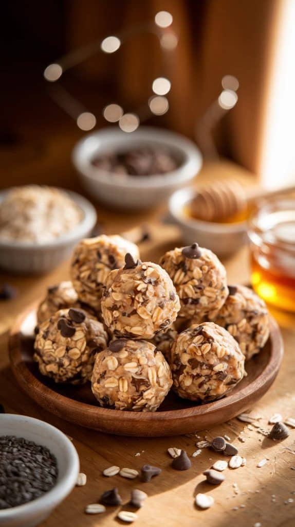 energy balls with oats