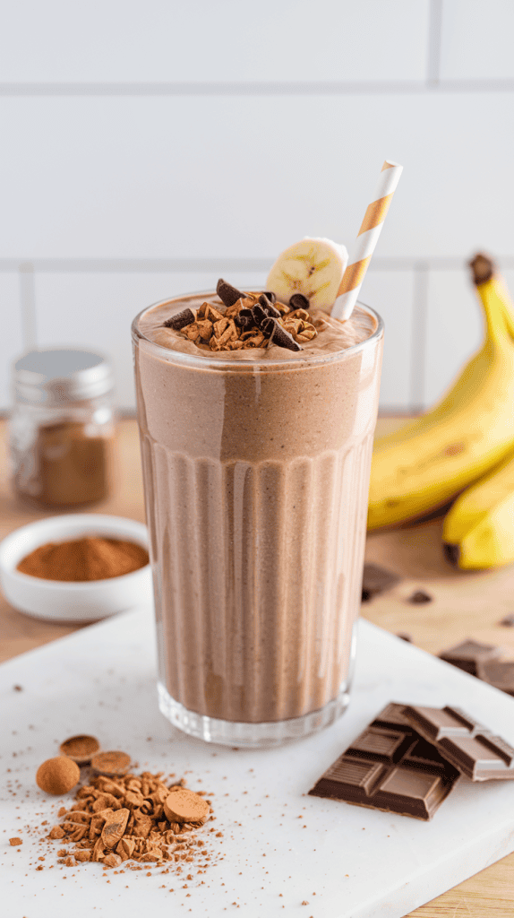 cottage cheese chocolate protein smoothie