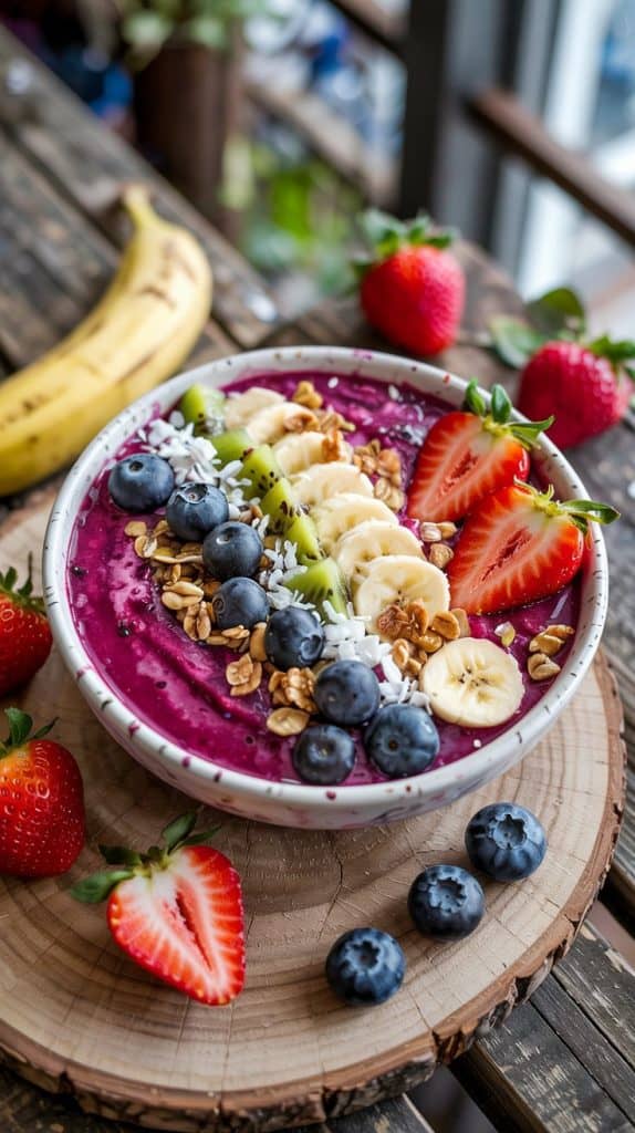 Berry bliss smoothie bowl