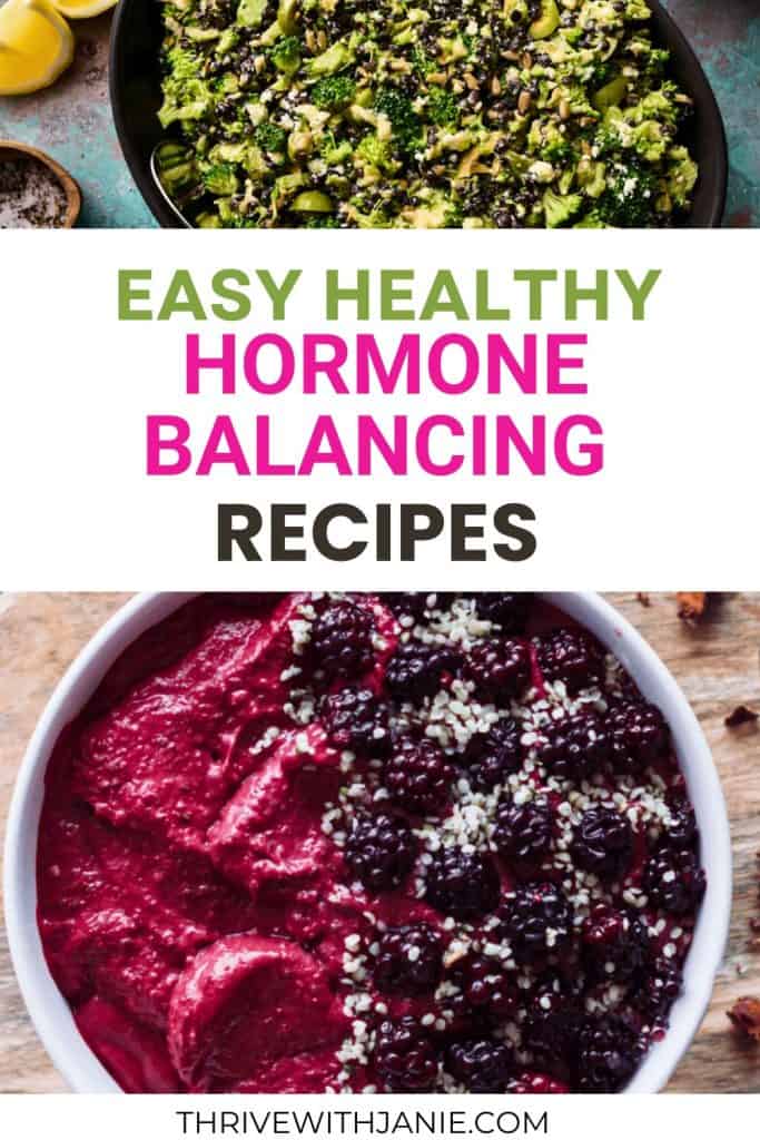 hormone balancing recipes