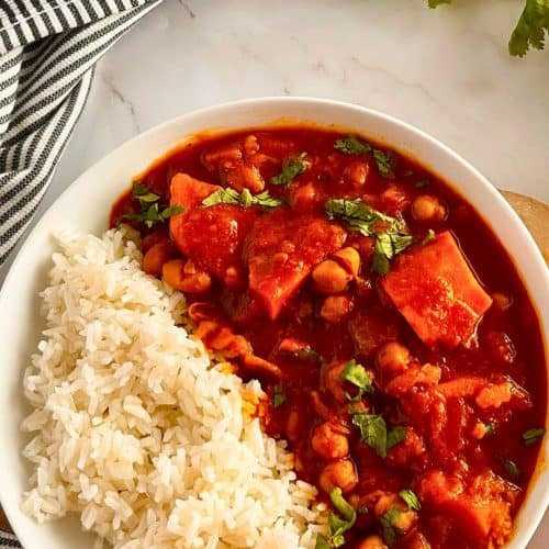 chick pea sweet potato curry 2