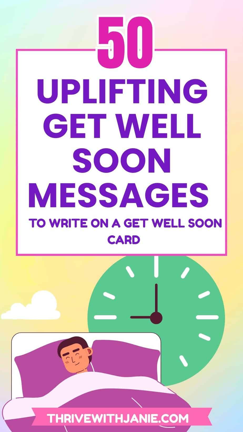 Funny, Easy & Inspiring Get Well Soon Messages To Write On A Card ...