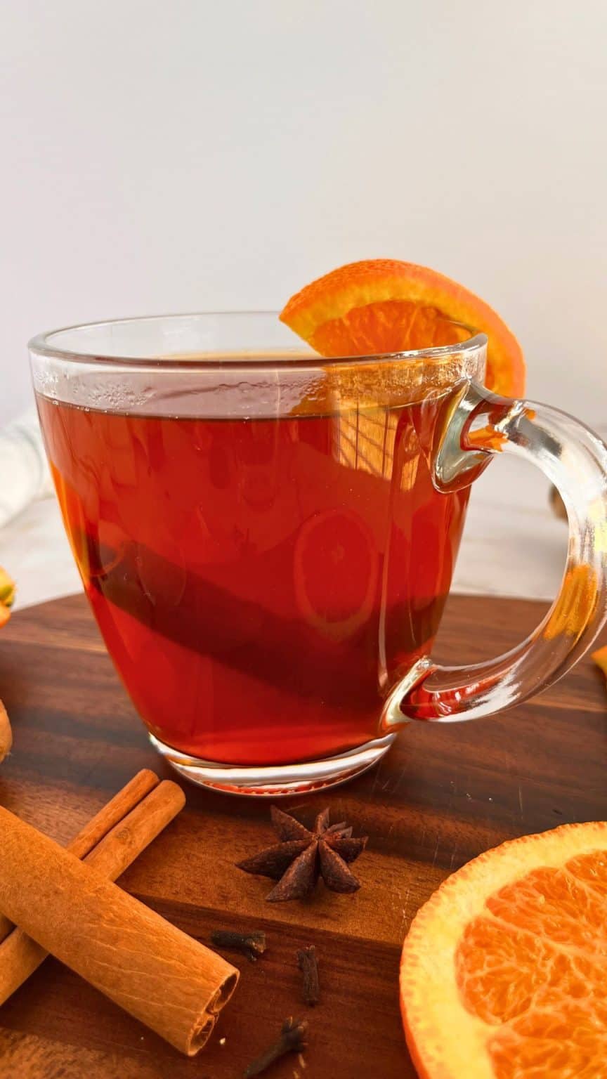 Spiced Cinnamon Orange Tea Recipe ( Cozy, Easy) - Thrive With Janie