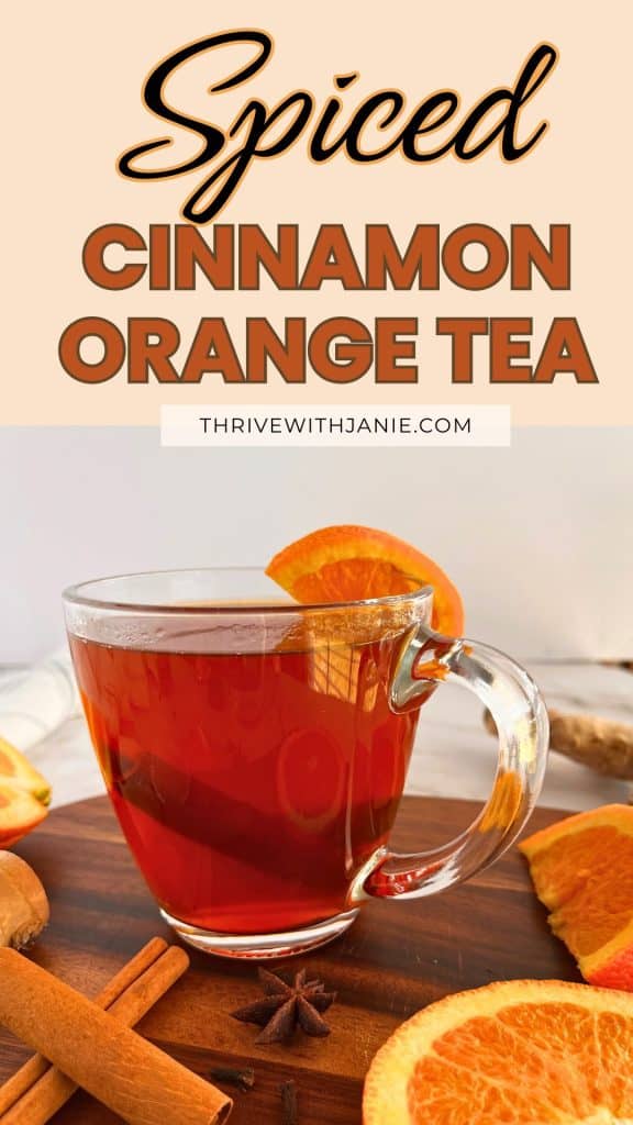 spiced orange tea