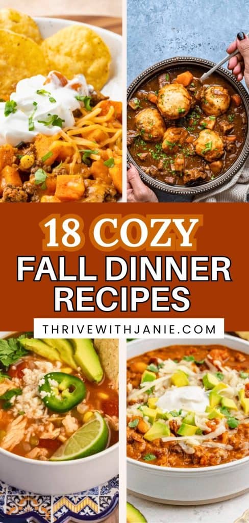 Fall dinner recipes