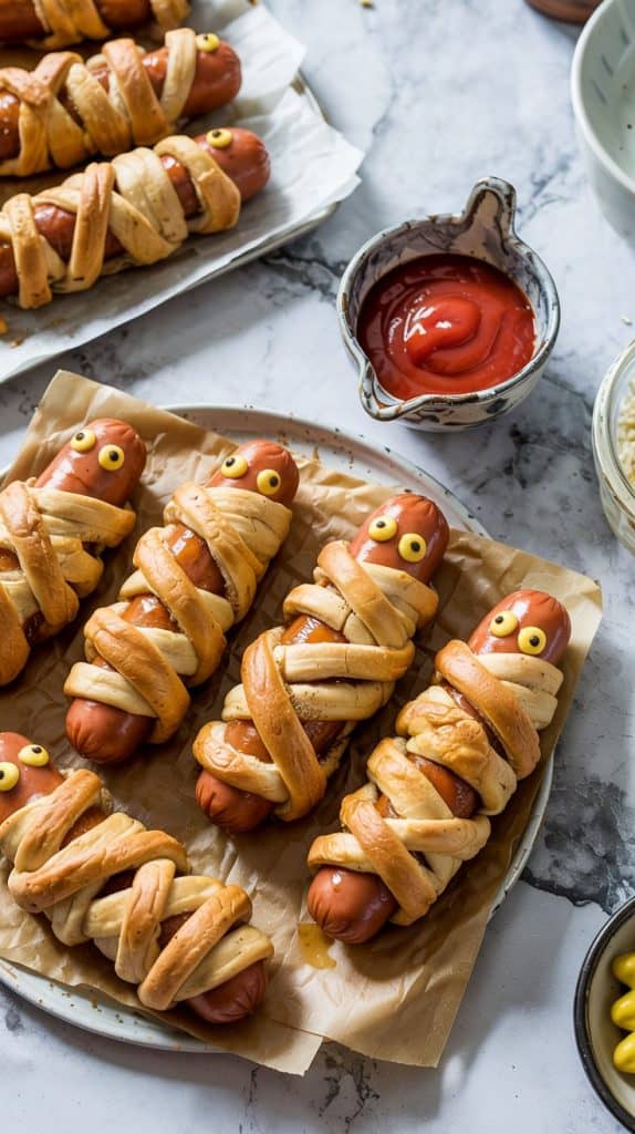 mummy hot dogs