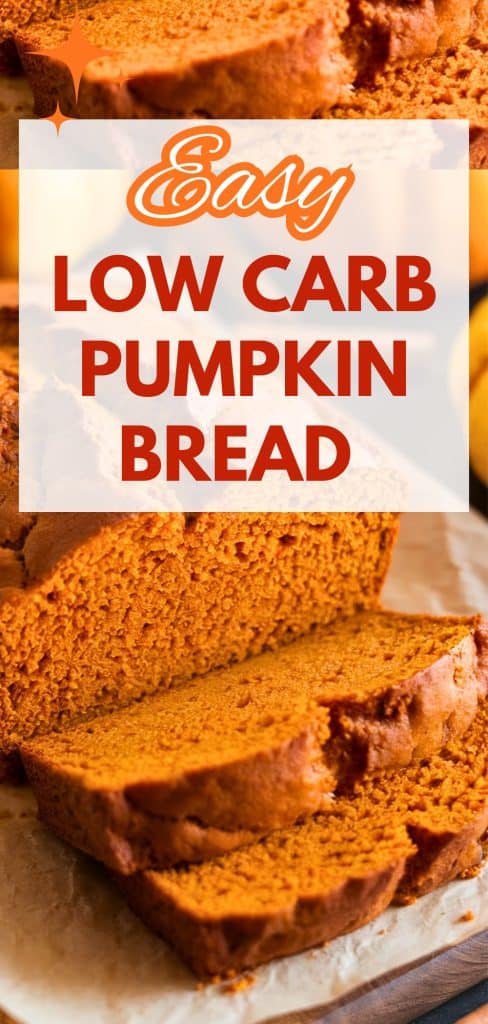 Low carb pupkin bread