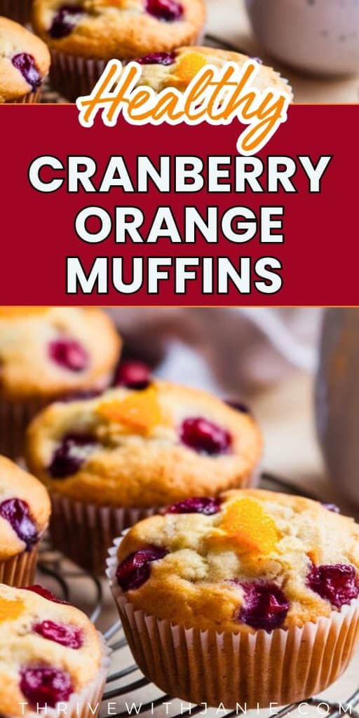 orange cranberry muffins healthy