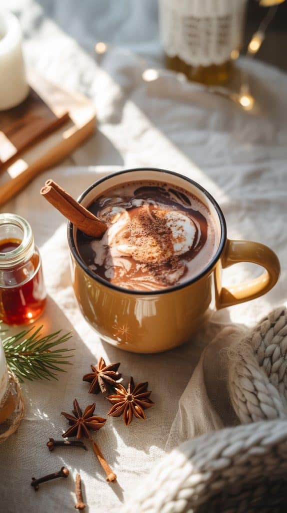 holiday hot chocolate