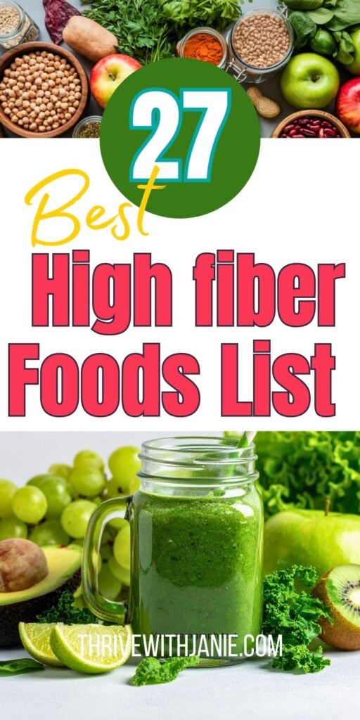Best high fiber foods
