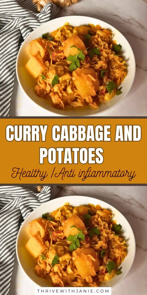 curry cabbage and potatoes