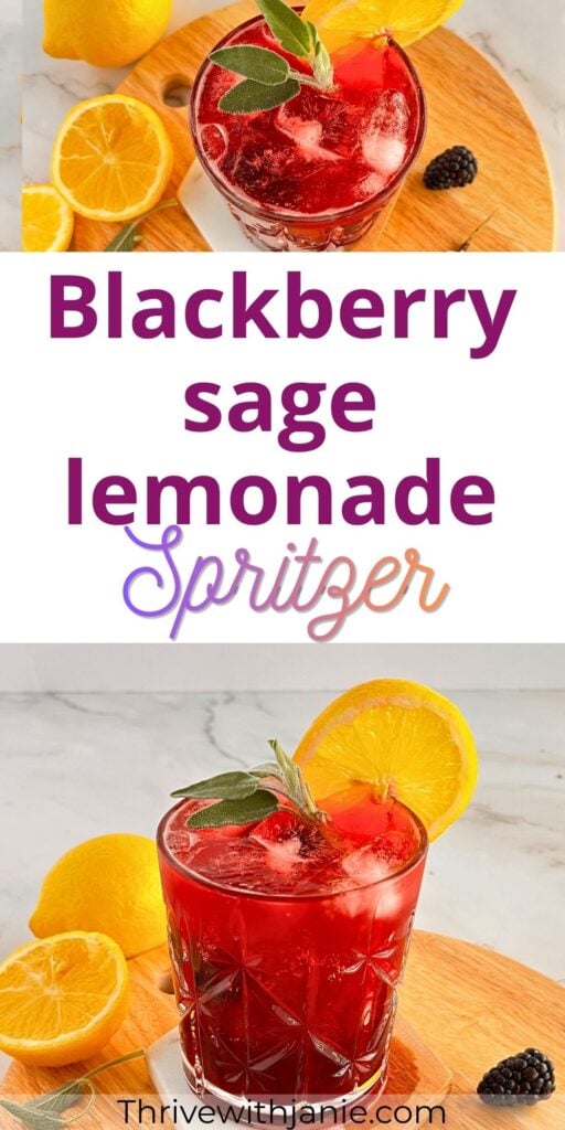 blackberry sage lemonade